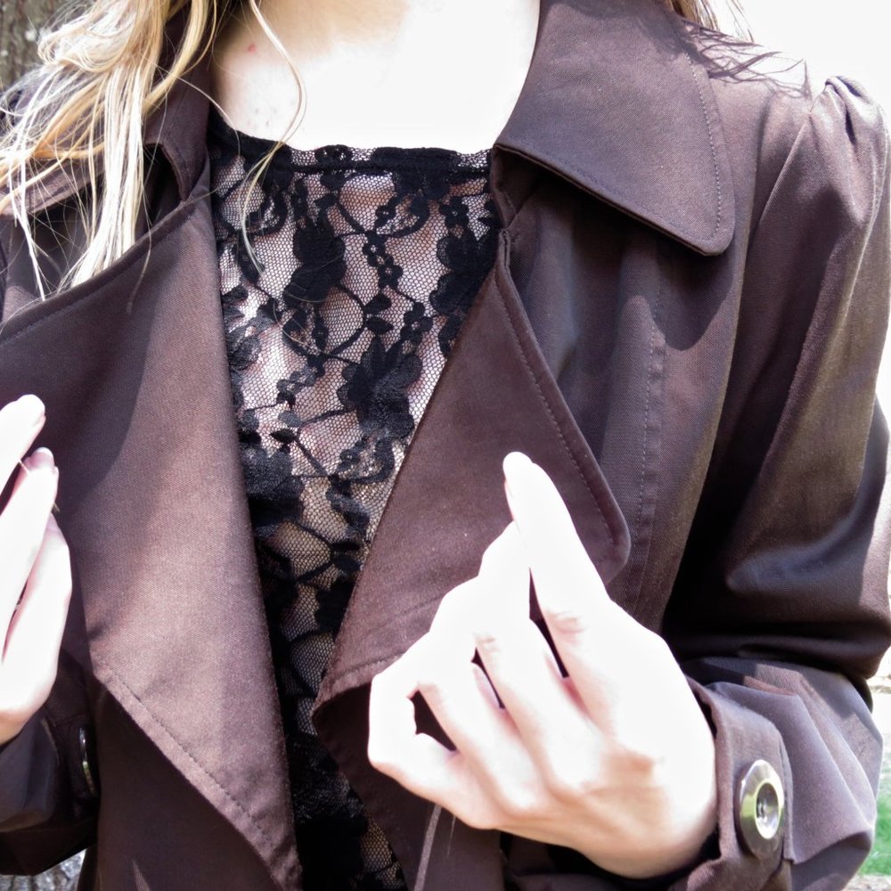 Vertigo Paris, Dark Brown Jacket - Picture 4 of 12